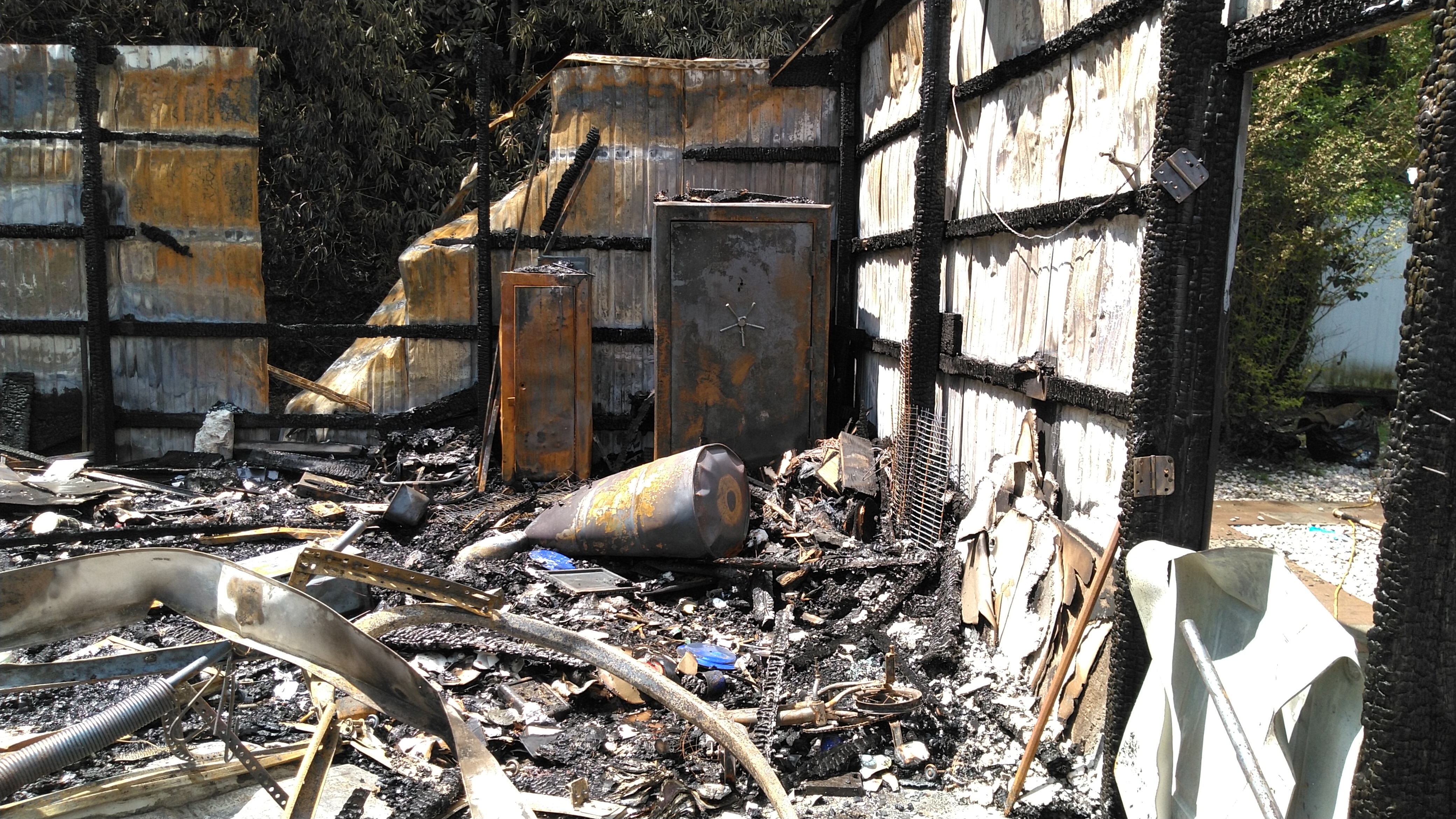 Gun Safe House Fire