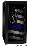 BR Elite 24 Gun 2-Hour 1880 Fire Tactical Gun Safe - Blue Line Two*As low as $174 per mo. o.a.c.